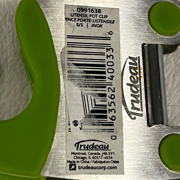 Trudeau Stainless steel Spoon Holder + Basting Brush Set - Picture 6 of 8